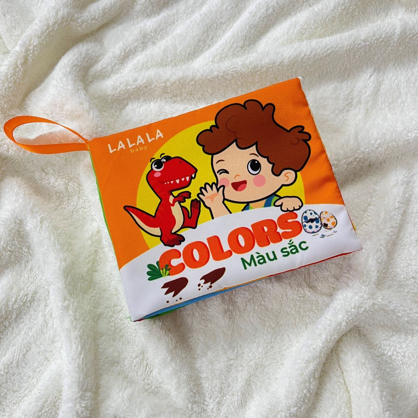  Sách vải mini nhiều chủ đề cho bé sơ sinh Lalala baby, an toàn, tiết kiệm 