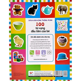  Sách dán hình thông minh - 100 từ vựng đầu tiên của bé 