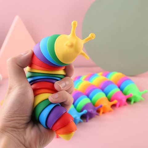  Đồ chơi giải trí ỐC SÊN Fidget Flug Sensory vặn xoắn, giảm stress 