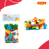  Bộ lắp ghép vườn bách thú Polesie hàng Châu Âu 117 chi tiết 