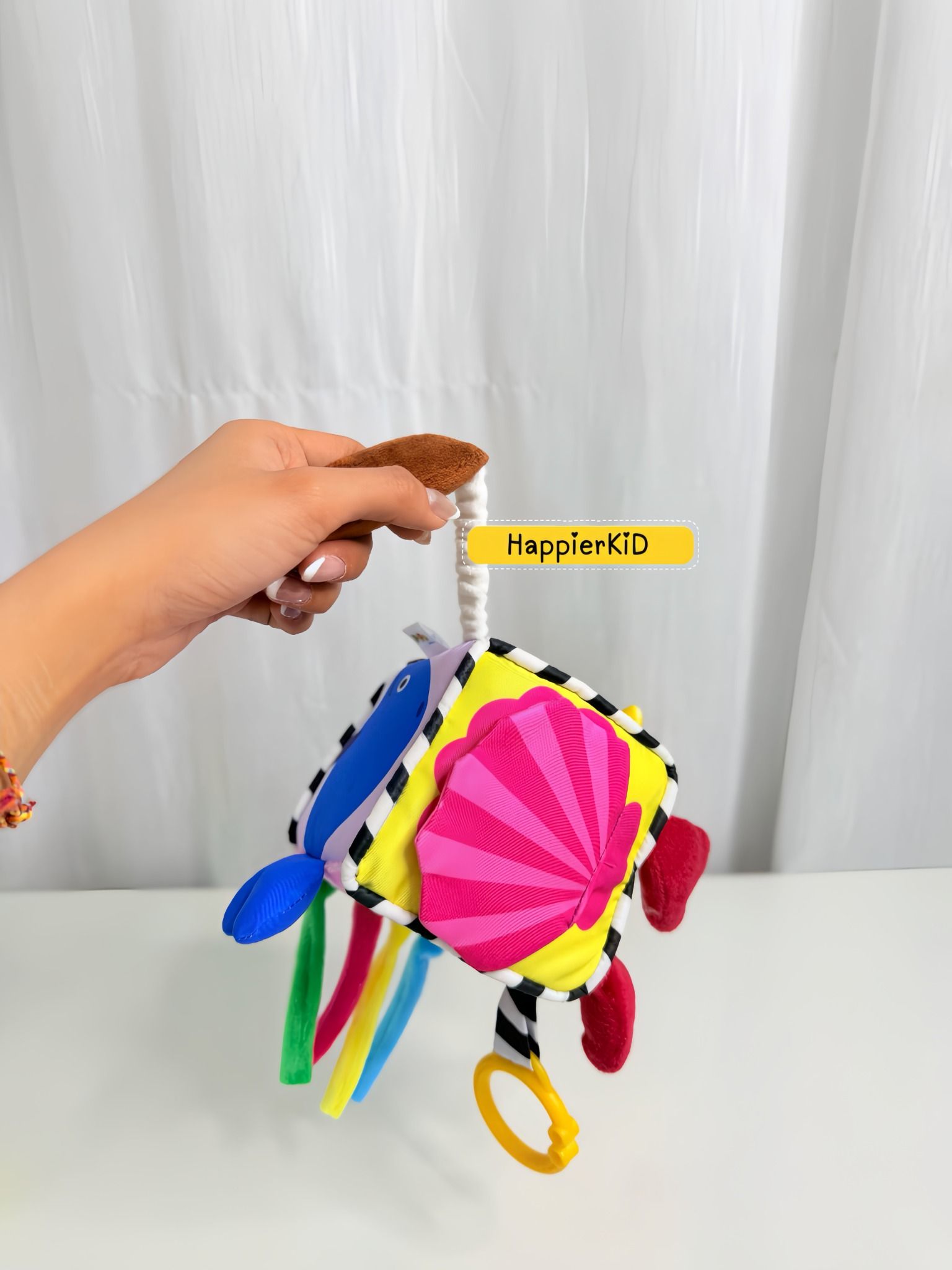  Khối hình vải luyện kỹ năng vận động cho bé từ 6 tháng tuổi PiPoVietnam 