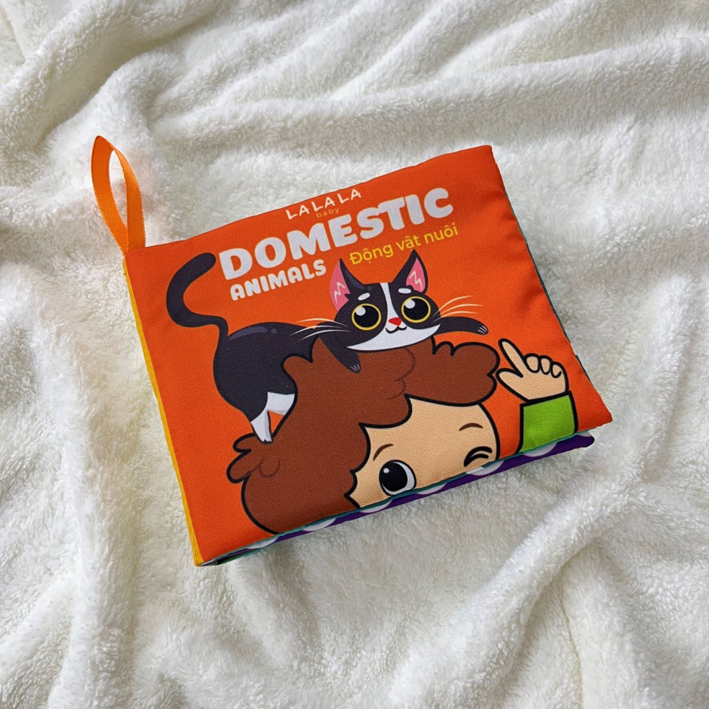  Sách vải mini nhiều chủ đề cho bé sơ sinh Lalala baby, an toàn, tiết kiệm 