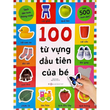  Sách dán hình thông minh - 100 từ vựng đầu tiên của bé 