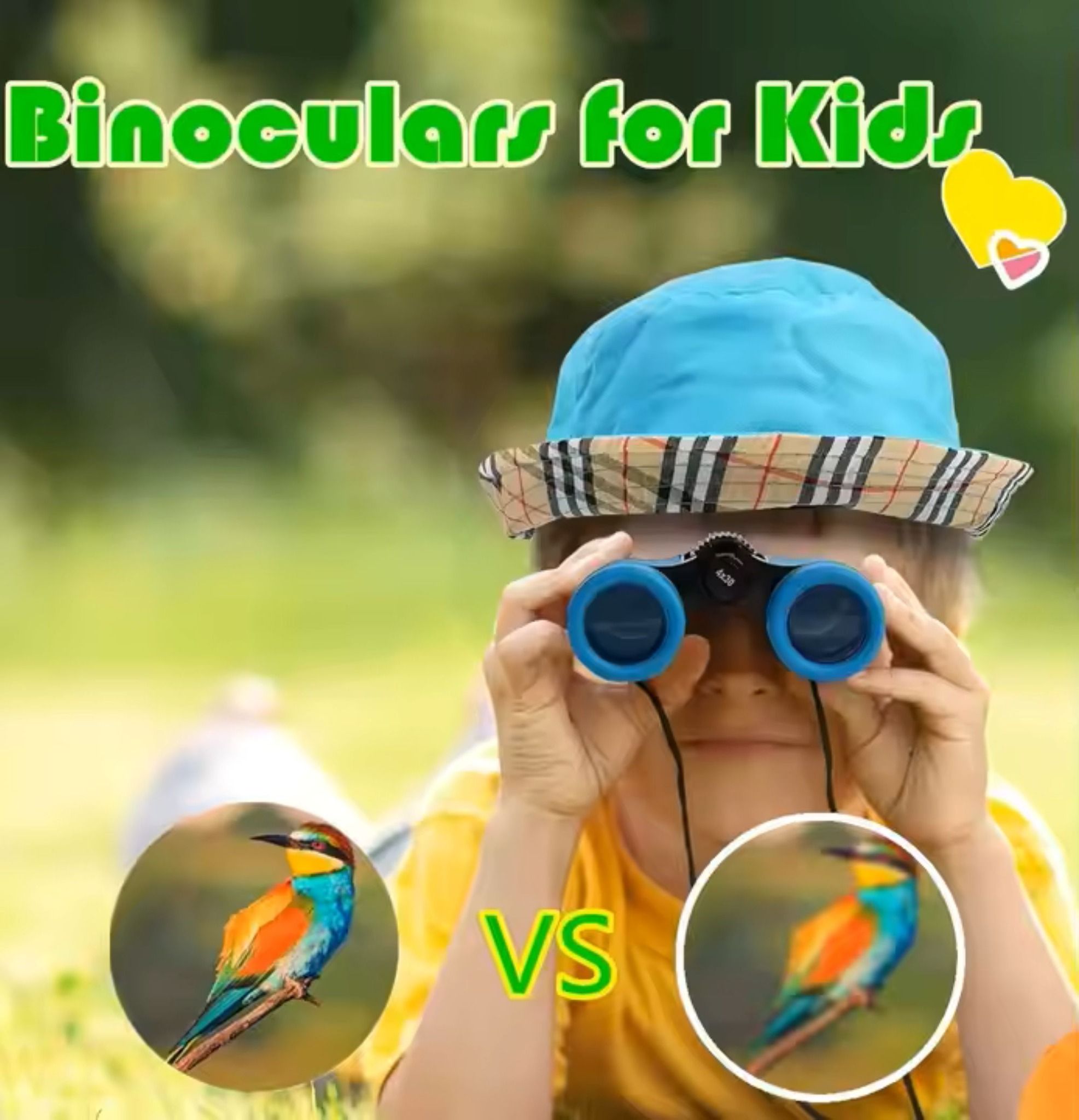  Bộ ống nhòm cho trẻ em từ 4-12 tuổi 