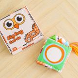  Sách vải 2 mặt kiêm quây cũi kích thích thị giác cho bé Lalala Baby 