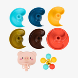  Tháp thả banh tư duy giúp bé phối hợp tay mắt Hoàng Thu 