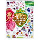  Sách 1000 decal sticker công chúa lấp lánh 
