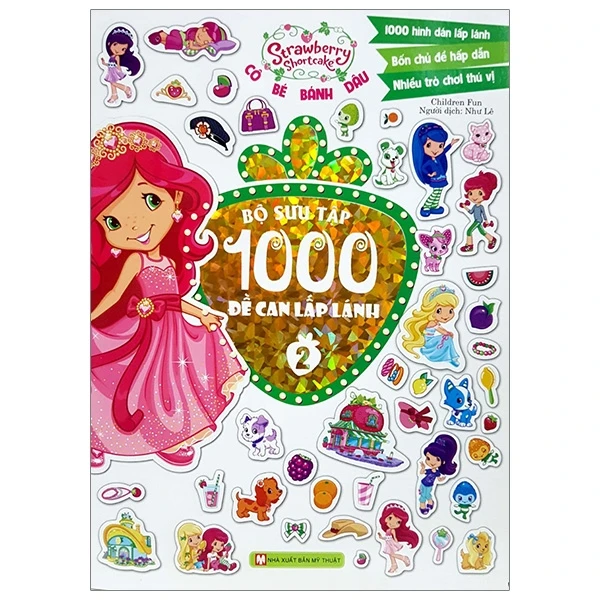  Sách 1000 decal sticker công chúa lấp lánh 