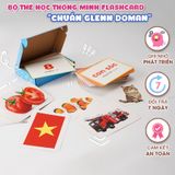  Bộ thẻ flashcard Lalala Baby, song ngữ chuẩn phương pháp Glenn Doman 