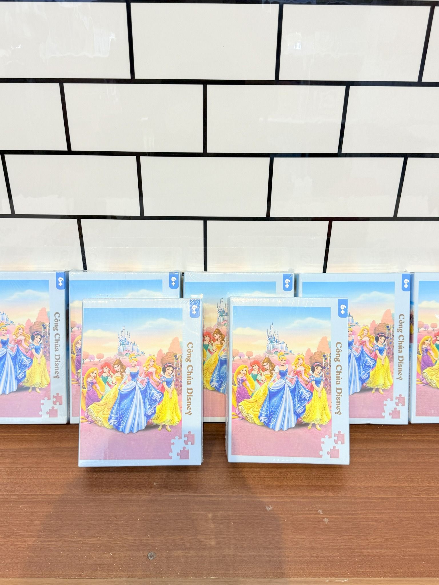  Đồ chơi xếp hình Minh Châu 150 mảnh 20x30cm CÔNG CHÚA DISNEY 