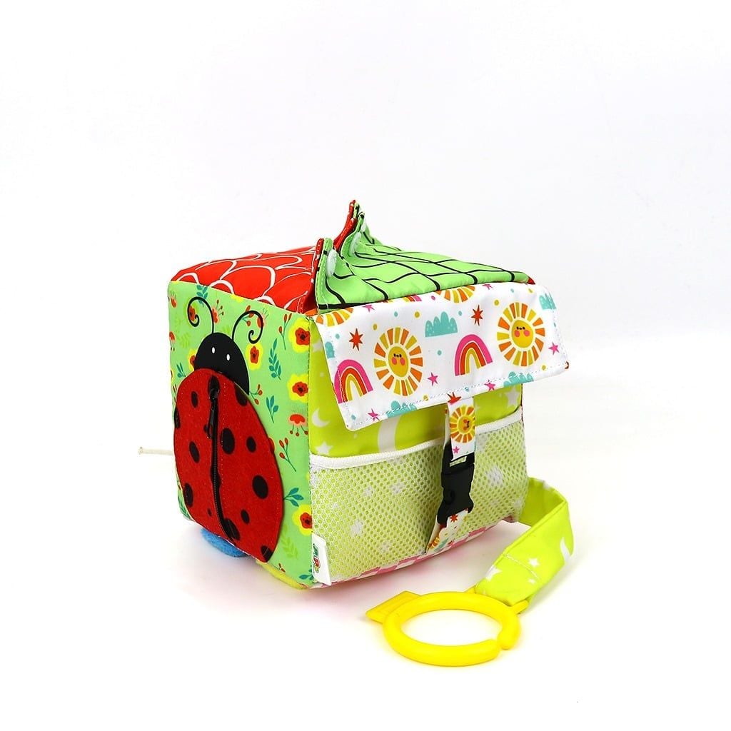  Khối vải bận rộn Busy Toys Montessori cho bé từ 2 tuổi Pipovietnam 