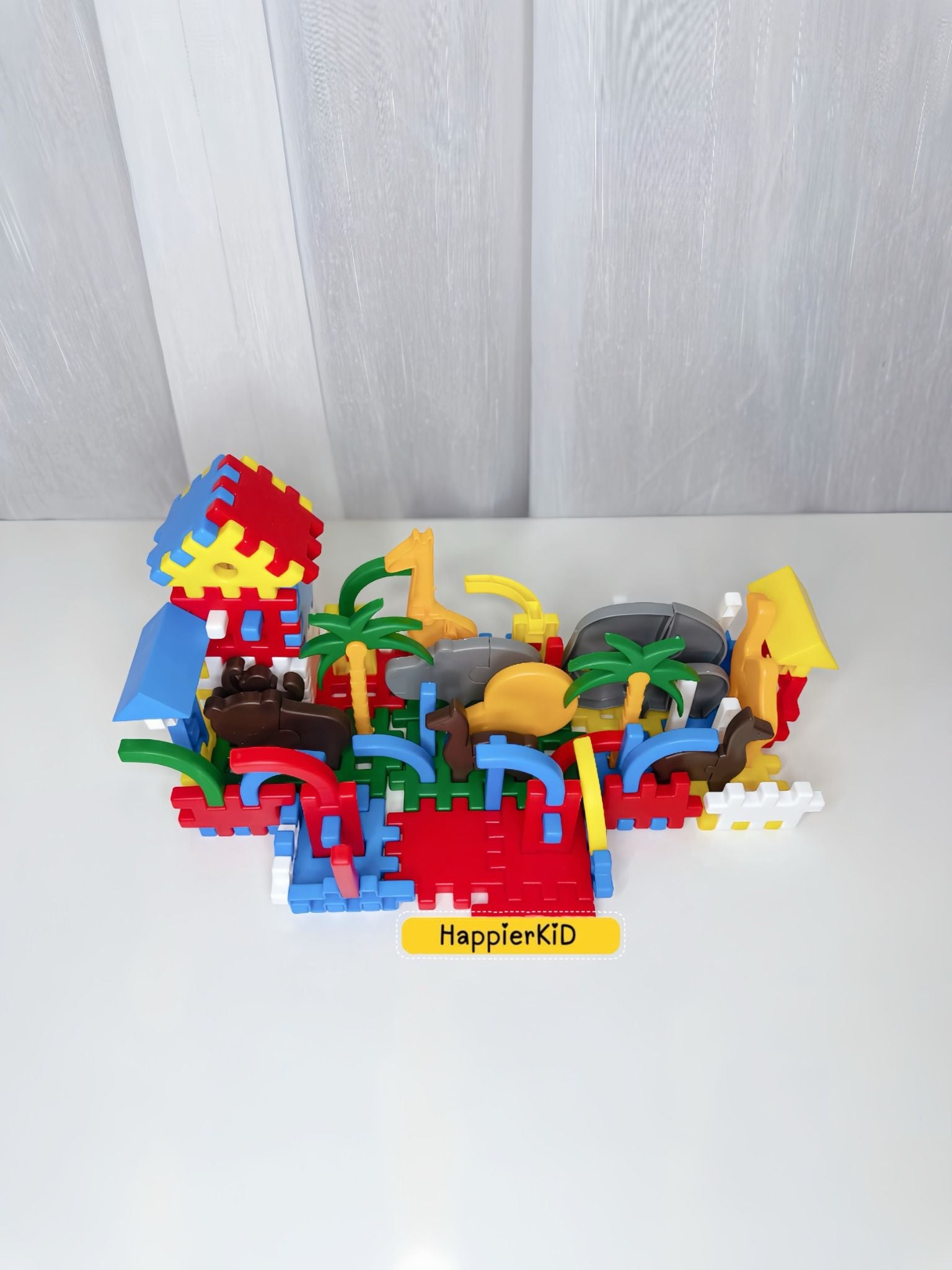  Bộ lắp ghép vườn bách thú Polesie hàng Châu Âu 117 chi tiết 