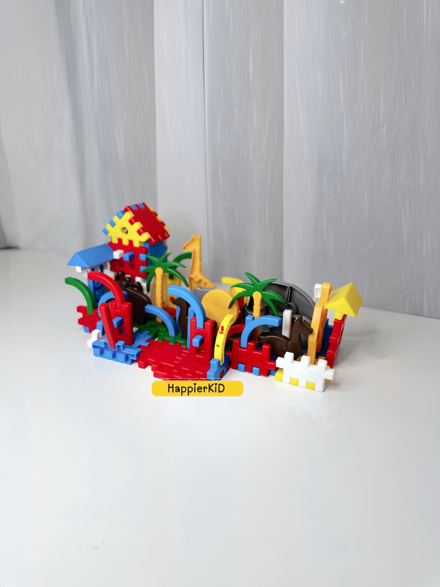  Bộ lắp ghép vườn bách thú Polesie hàng Châu Âu 117 chi tiết 