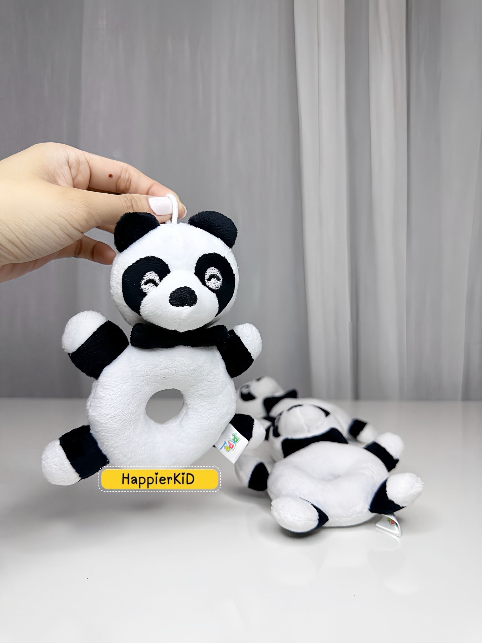  Lục lạc vải cầm tay có dây treo Panda Pipovietnam 