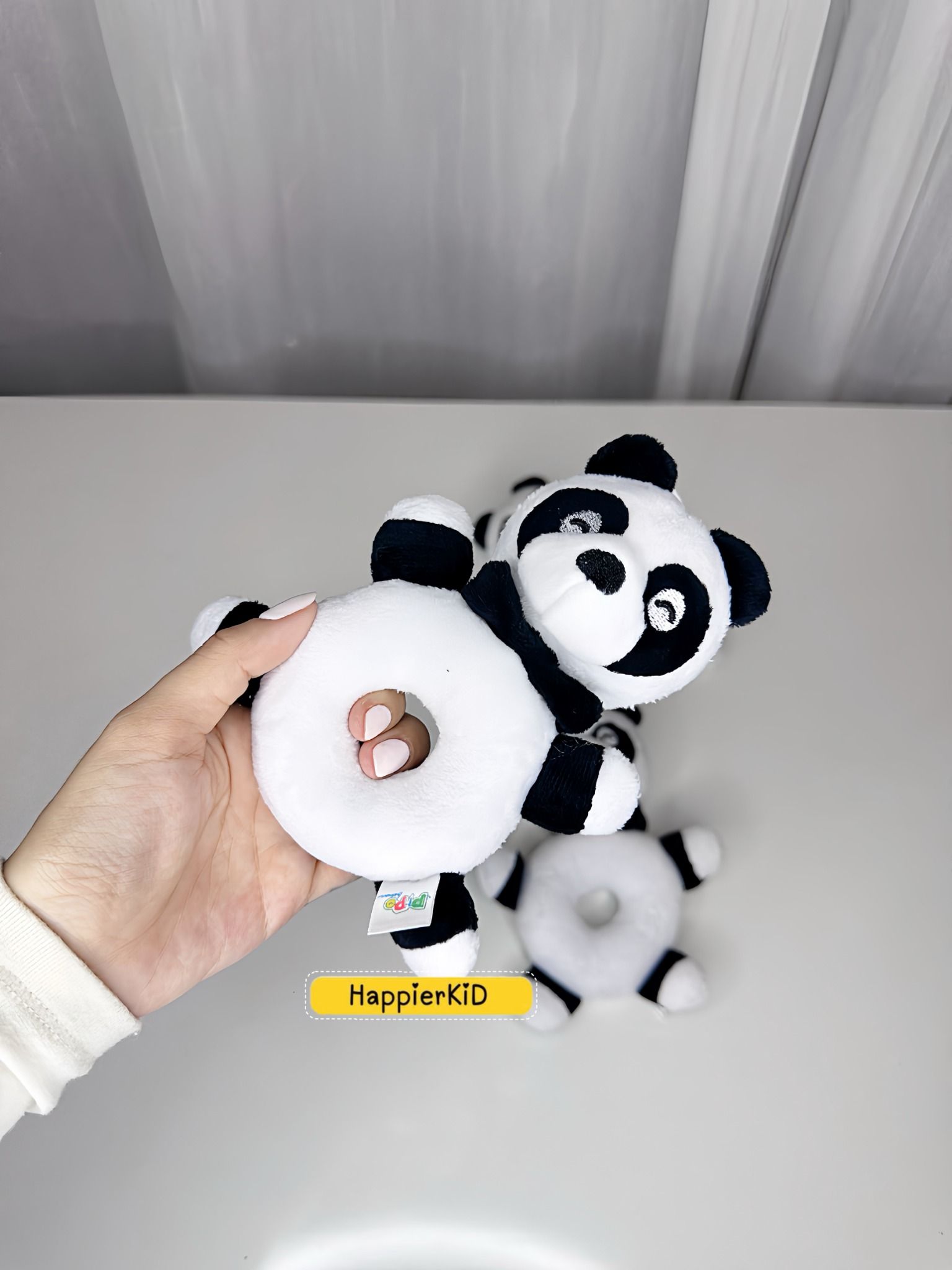  Lục lạc vải cầm tay có dây treo Panda Pipovietnam 