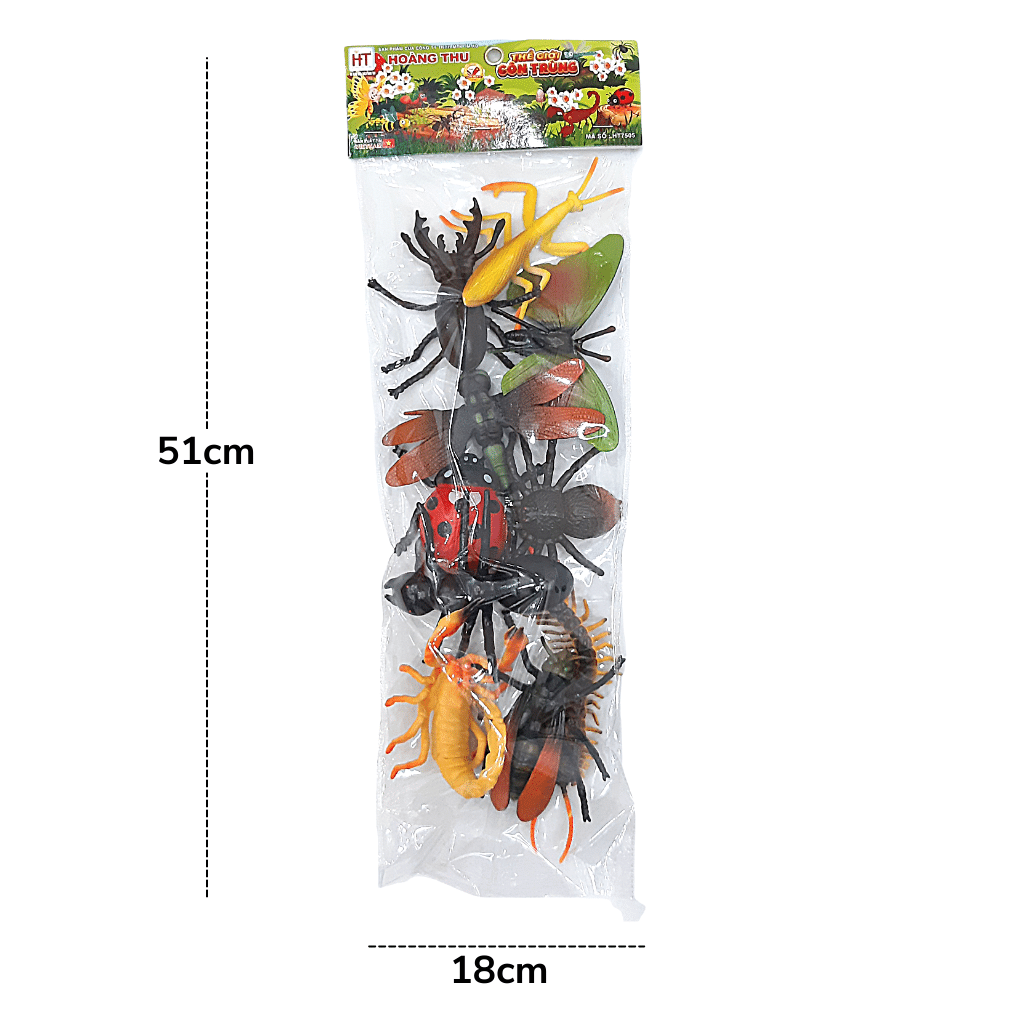  Mô hình 10 côn trùng thế giới côn trùng HT7505 