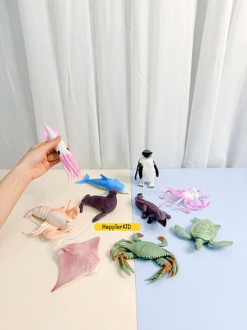  Đồ chơi mô hình 10 ĐỘNG VẬT BIỂN Hoàng Thu HT7506 
