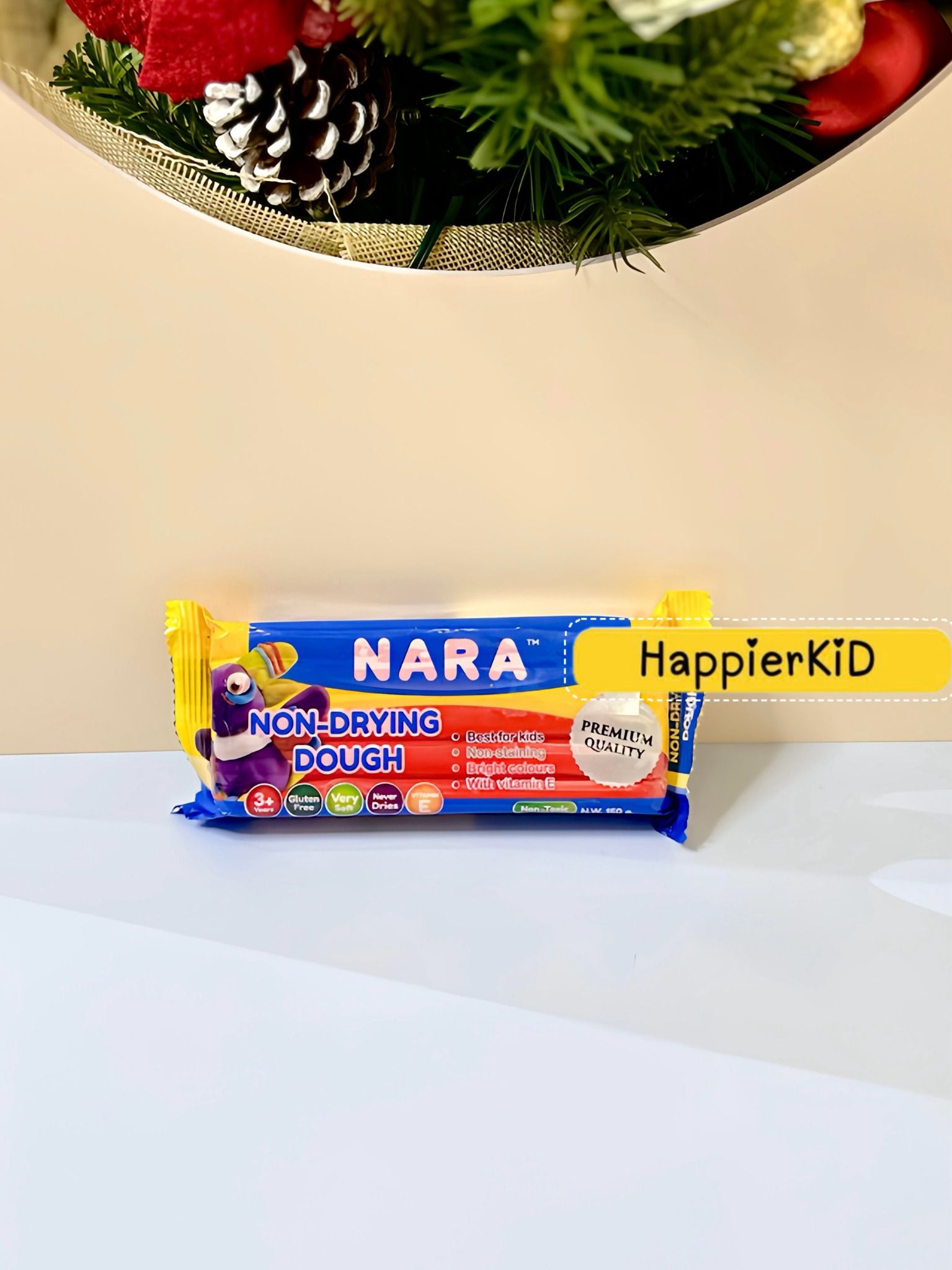  Túi đất nặn Nara Premium Thái Lan, không khô suốt 3 năm,  không dính tay, 150g 