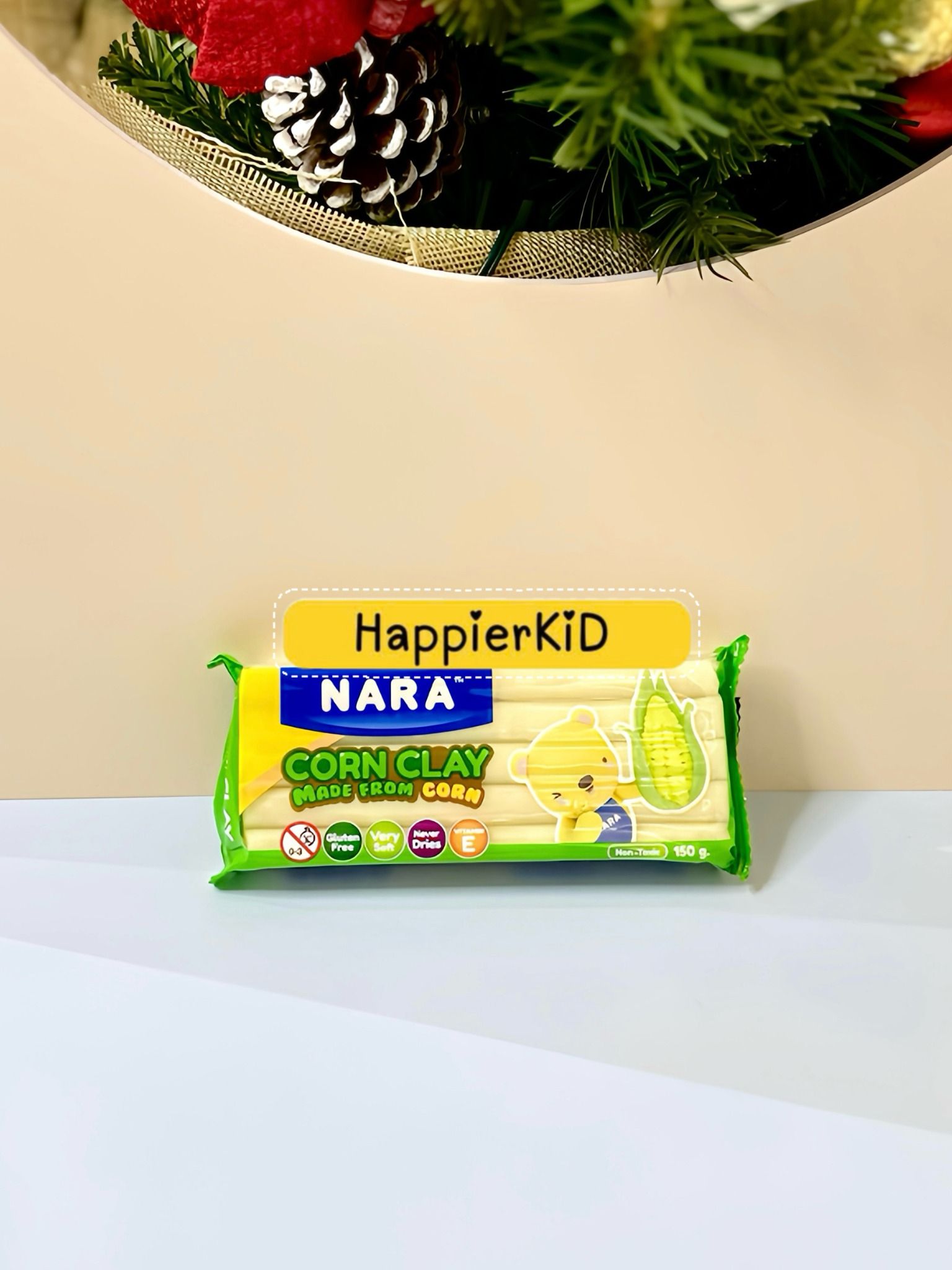  Túi đất nặn Nara Premium Thái Lan, không khô suốt 3 năm,  không dính tay, 150g 