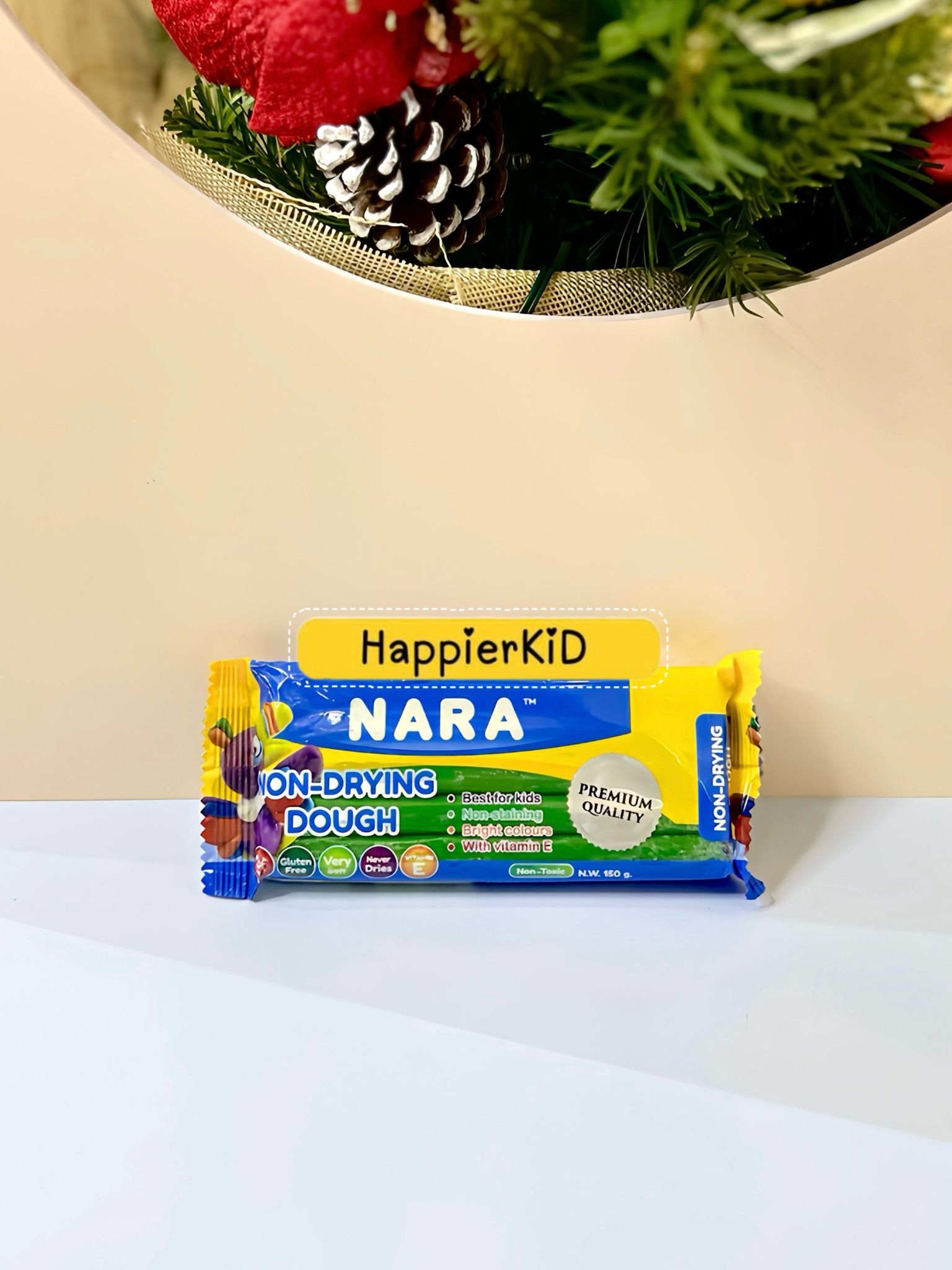  Túi đất nặn Nara Premium Thái Lan, không khô suốt 3 năm,  không dính tay, 150g 