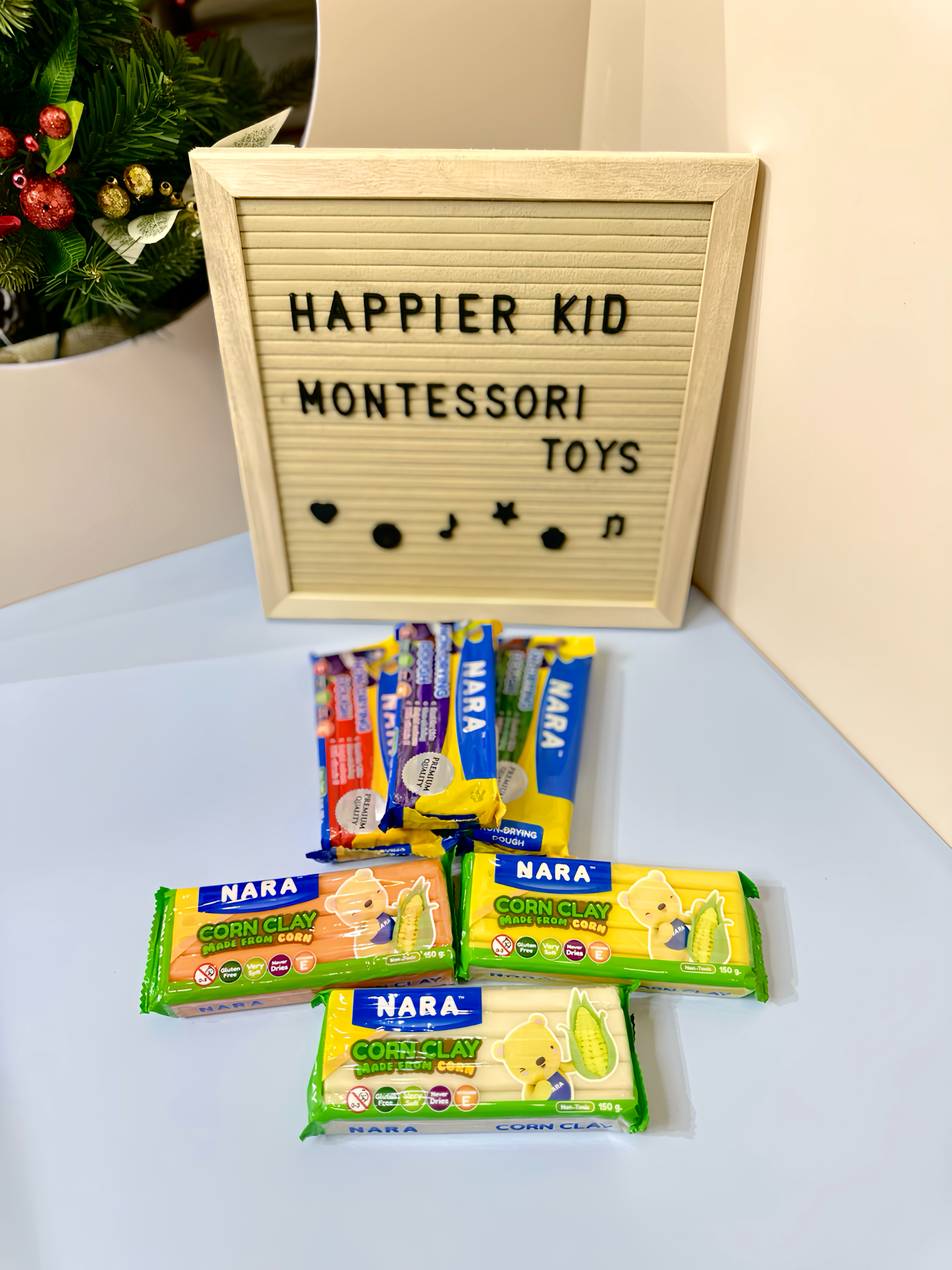  Túi đất nặn Nara Premium Thái Lan, không khô suốt 3 năm,  không dính tay, 150g 