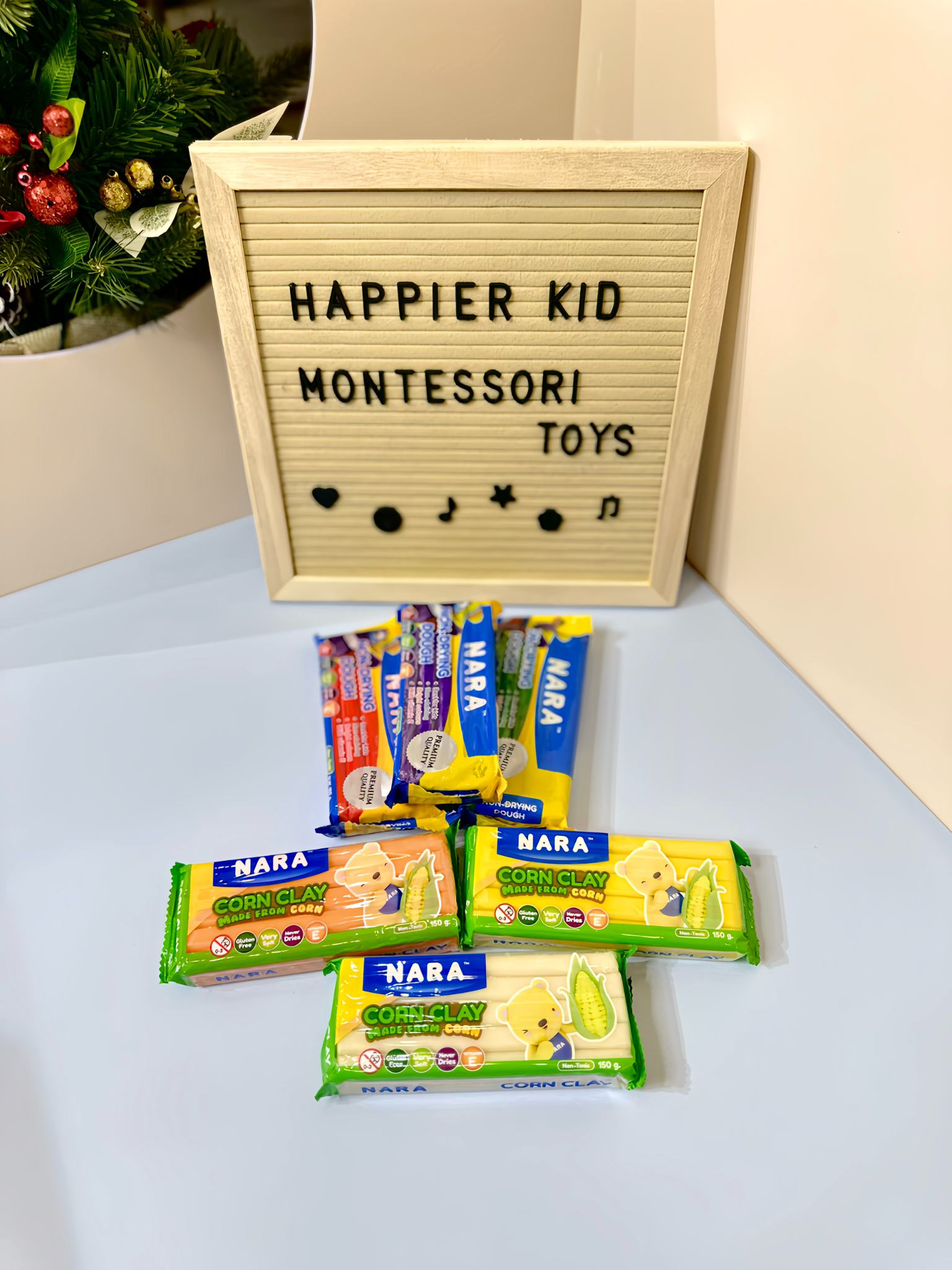  Túi đất nặn Nara Premium Thái Lan, không khô suốt 3 năm,  không dính tay, 150g 