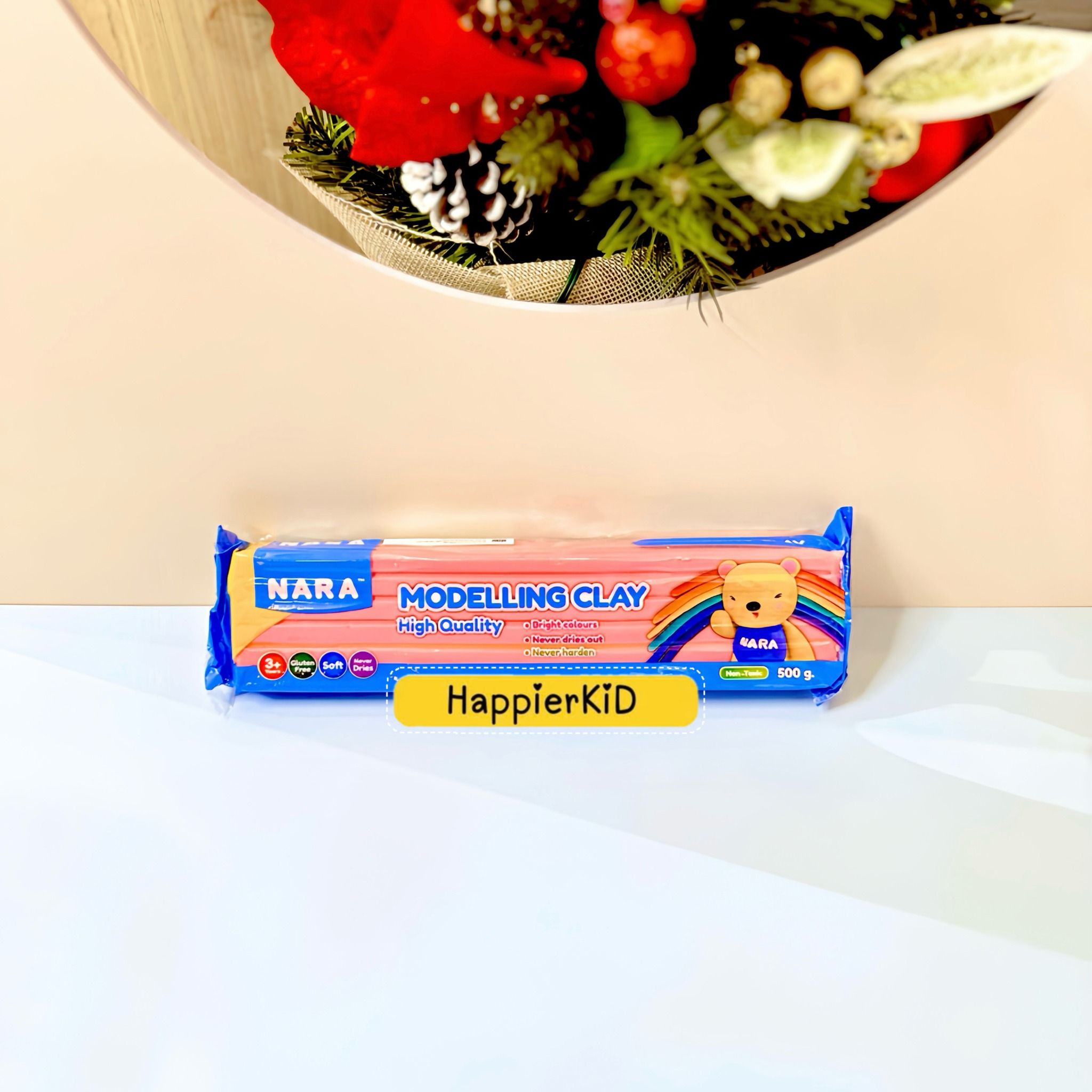  Túi đất nặn - đất sét PO-500 Nara 0.5Kg Thái Lan, không khô suốt 3 năm, SỈ GIÁ TỐT 