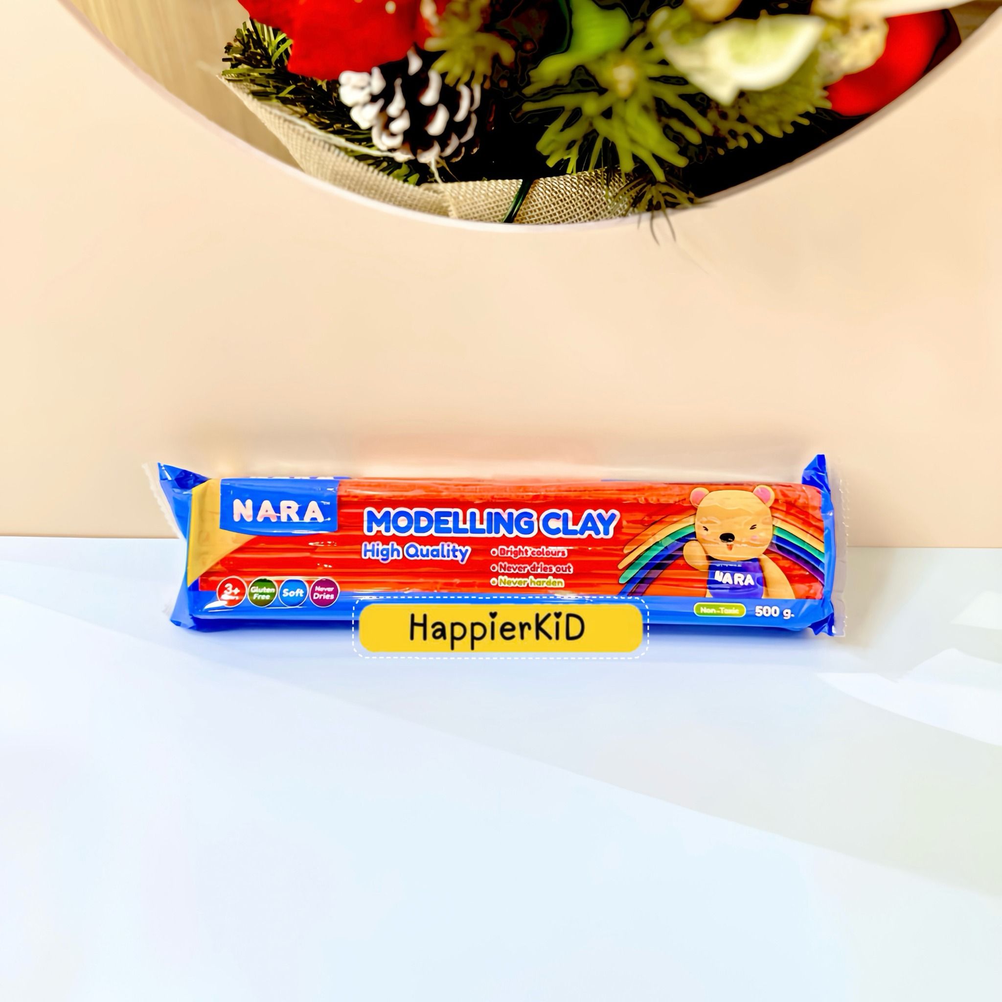  Túi đất nặn - đất sét PO-500 Nara 0.5Kg Thái Lan, không khô suốt 3 năm, SỈ GIÁ TỐT 