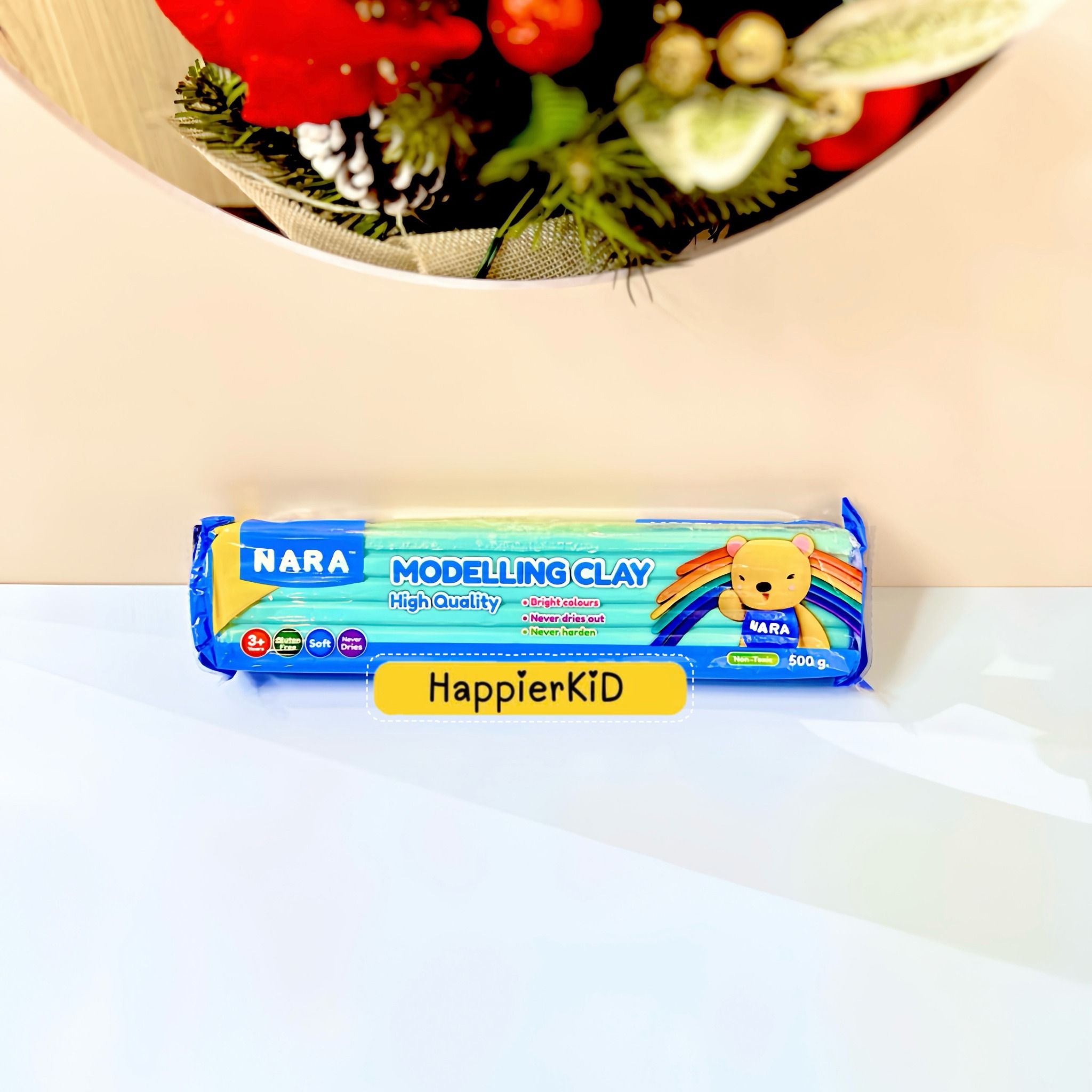  Túi đất nặn - đất sét PO-500 Nara 0.5Kg Thái Lan, không khô suốt 3 năm, SỈ GIÁ TỐT 