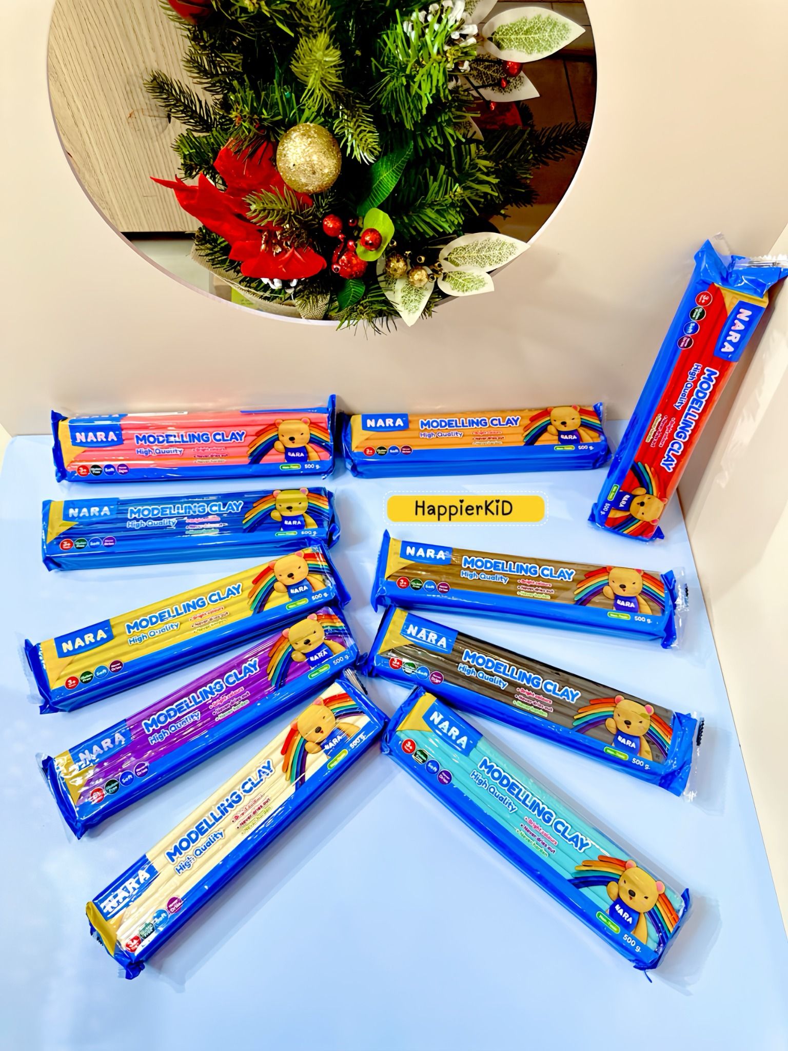  Túi đất nặn - đất sét PO-500 Nara 0.5Kg Thái Lan, không khô suốt 3 năm, SỈ GIÁ TỐT 