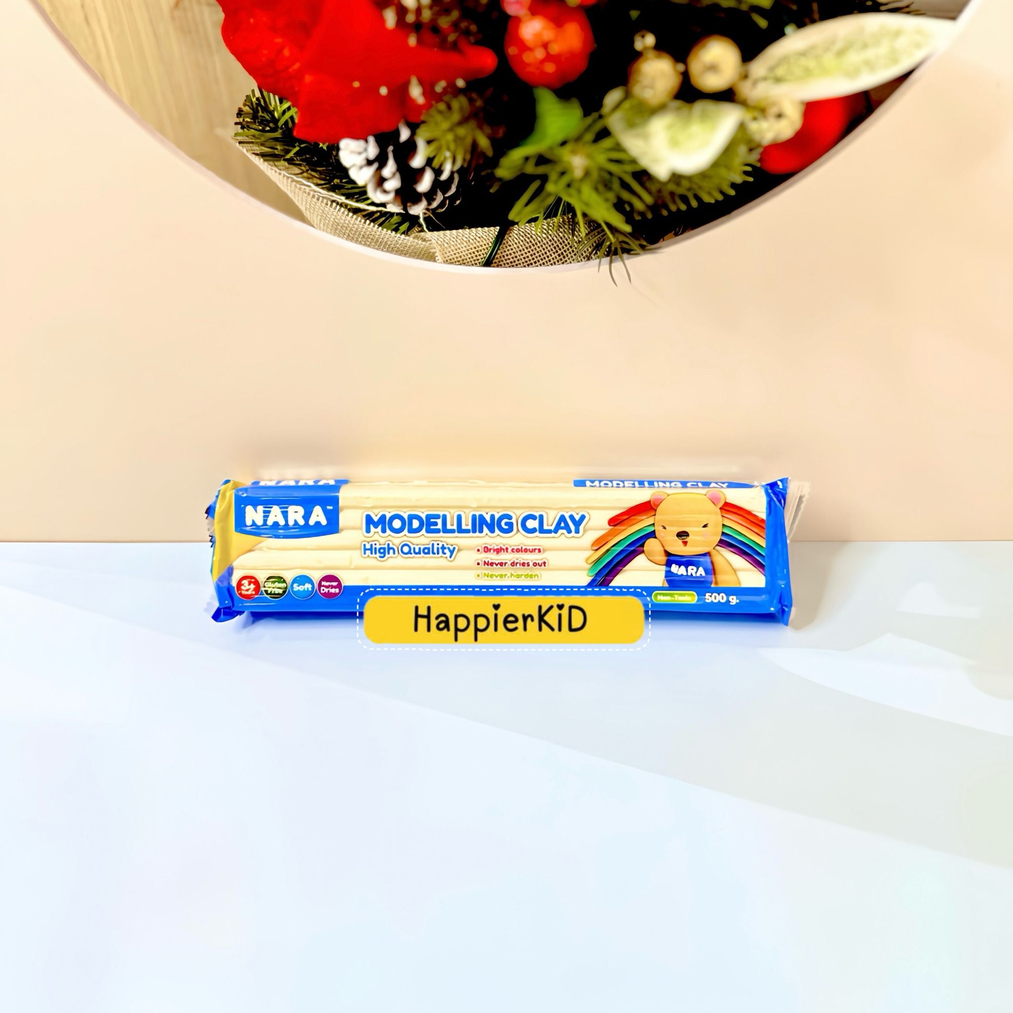  Túi đất nặn - đất sét PO-500 Nara 0.5Kg Thái Lan, không khô suốt 3 năm, SỈ GIÁ TỐT 