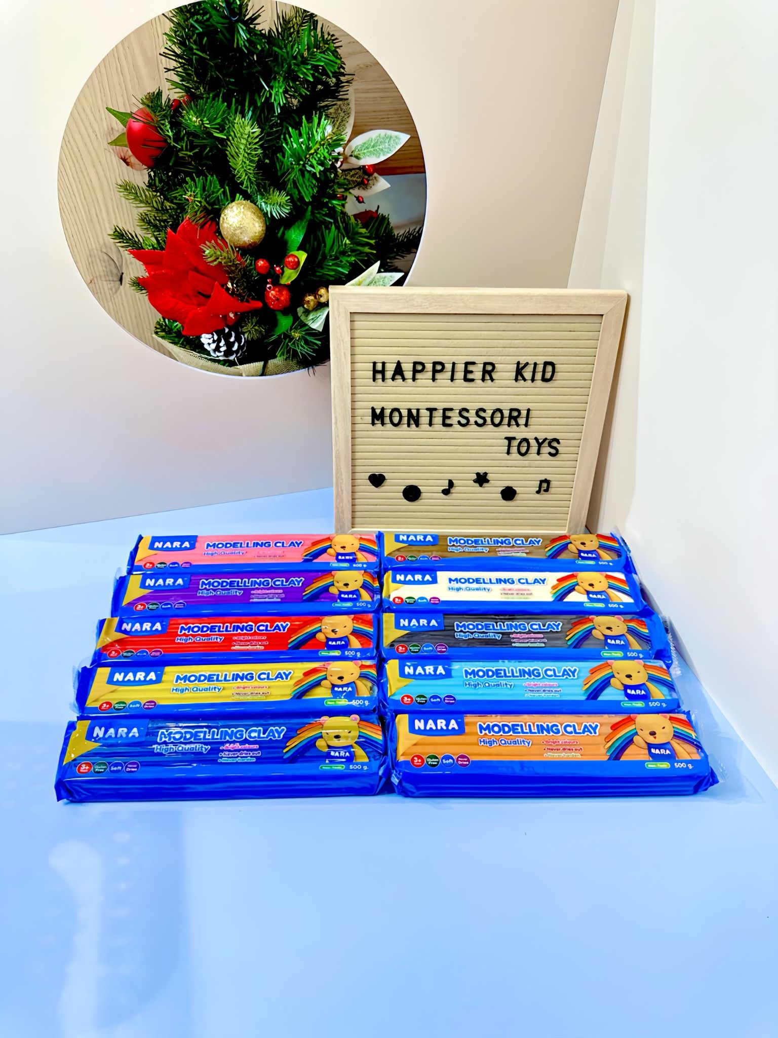  Túi đất nặn - đất sét PO-500 Nara 0.5Kg Thái Lan, không khô suốt 3 năm, SỈ GIÁ TỐT 