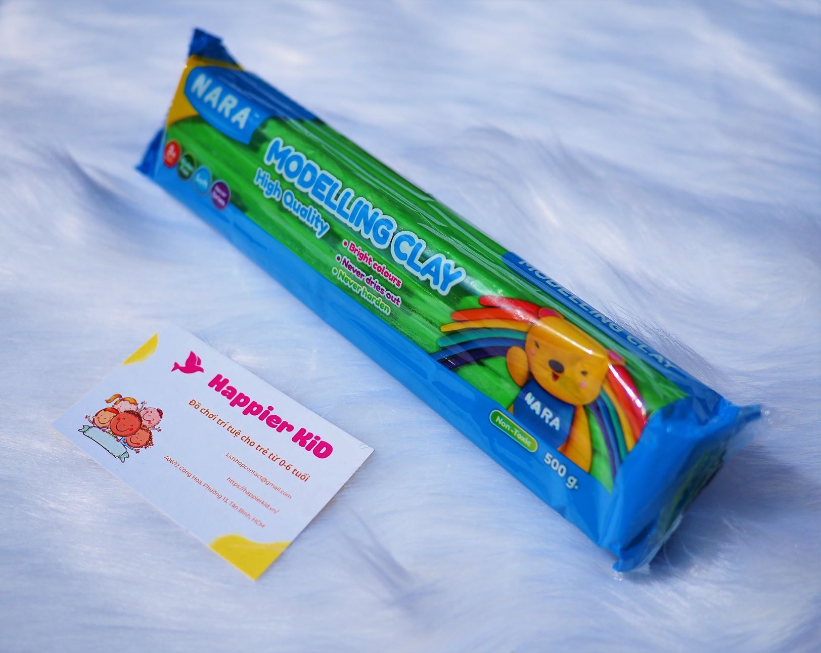  Túi đất nặn - đất sét PO-500 Nara 0.5Kg Thái Lan, không khô suốt 3 năm, SỈ GIÁ TỐT 