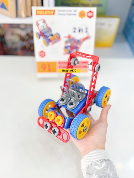  Bộ đồ chơi lắp ghép kỹ sư 91 chi tiết Polesie hàng Châu Âu 