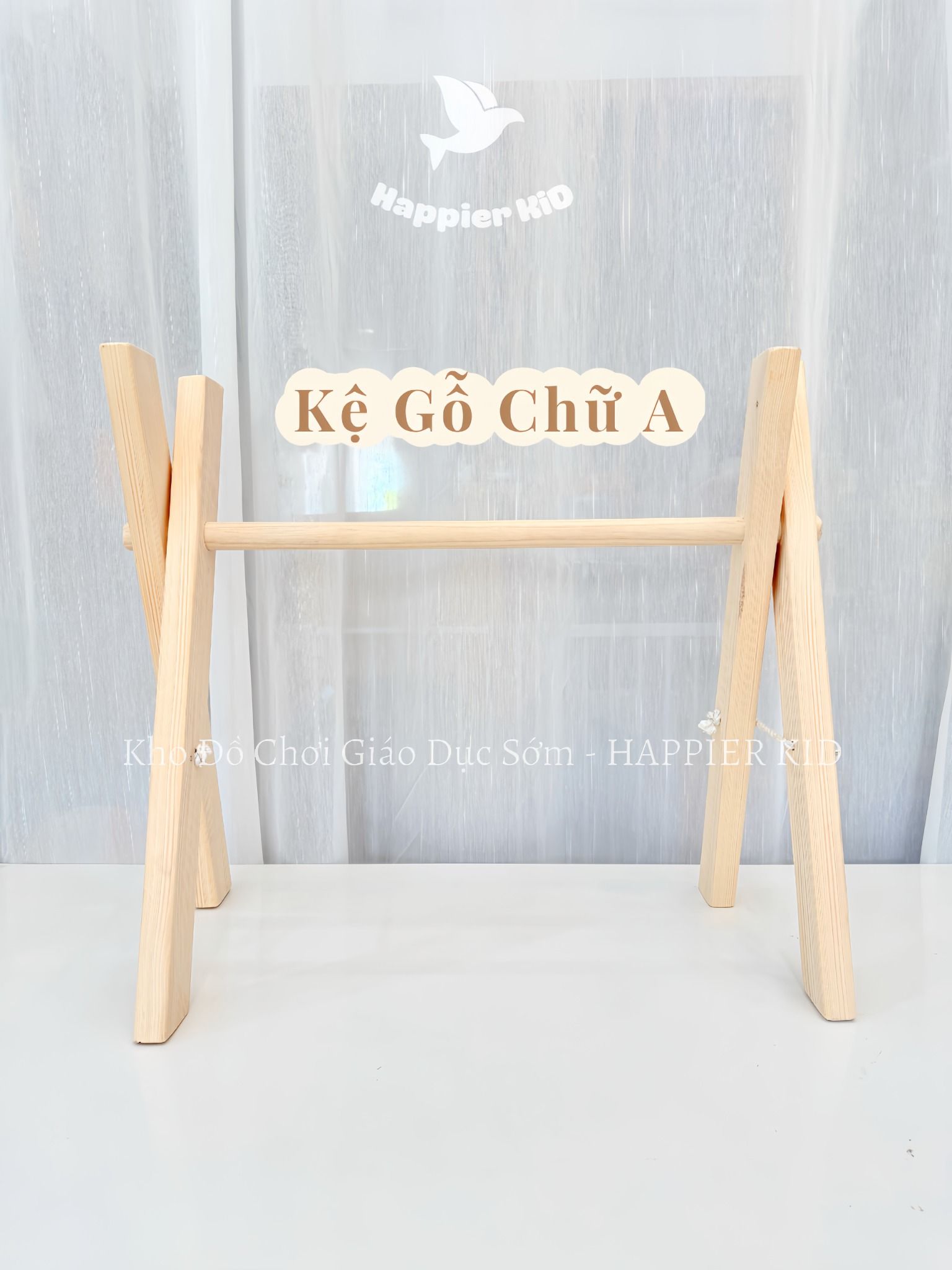  Kệ Gỗ Chữ A Happier Kid 