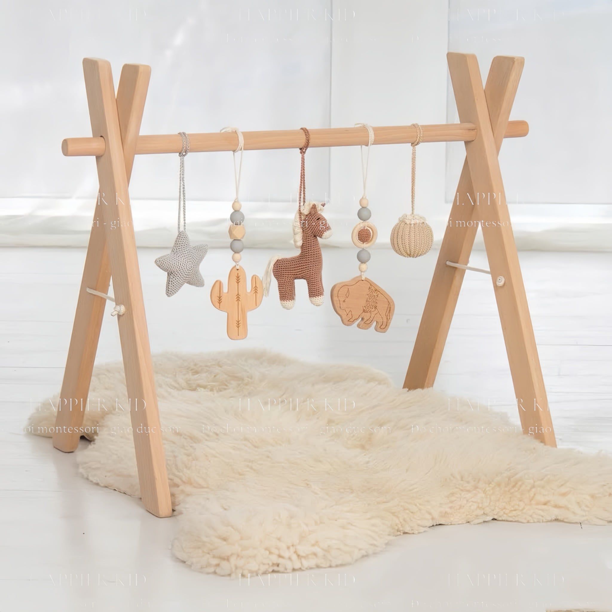  Kệ Gỗ Chữ A Happier Kid 