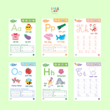  Sách luyện viết, học tiếng Việt Learn Me Lalala Baby,  bôi xóa được, tặng kèm 5 bút + cục bôi 