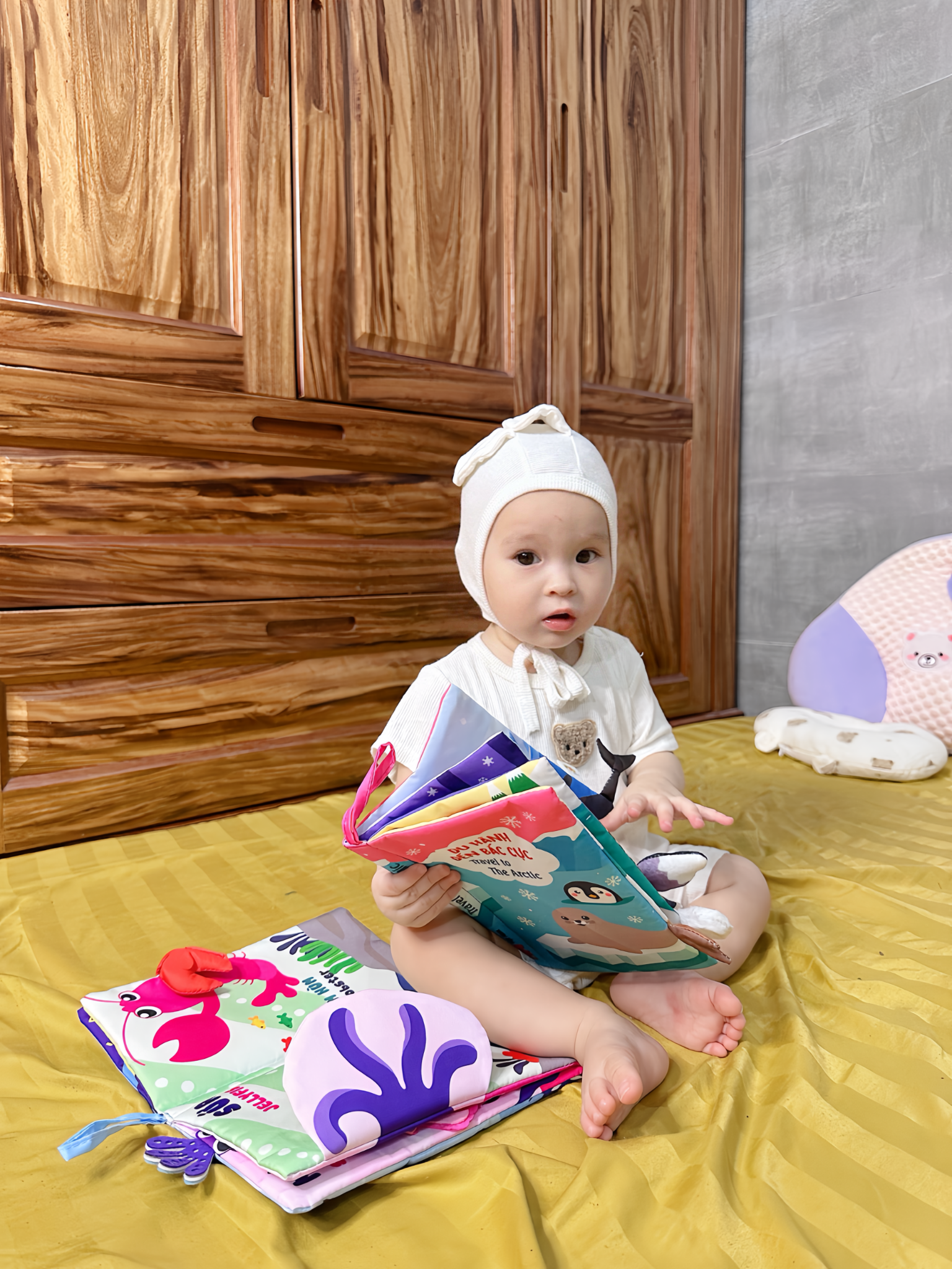  Sách vải đoán đuôi song ngữ an toàn PiPoVietnam 