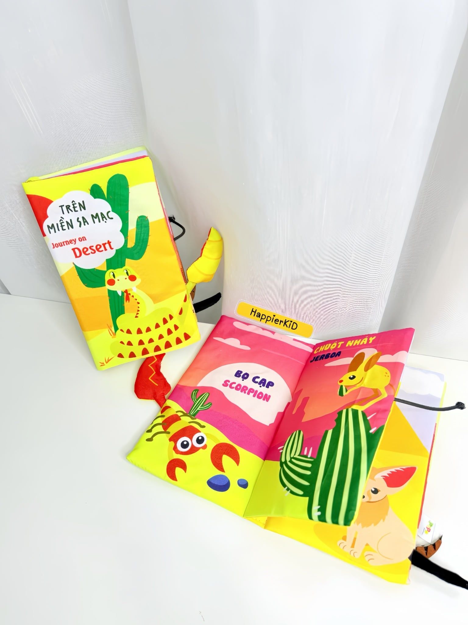  Sách vải đoán đuôi song ngữ an toàn PiPoVietnam 