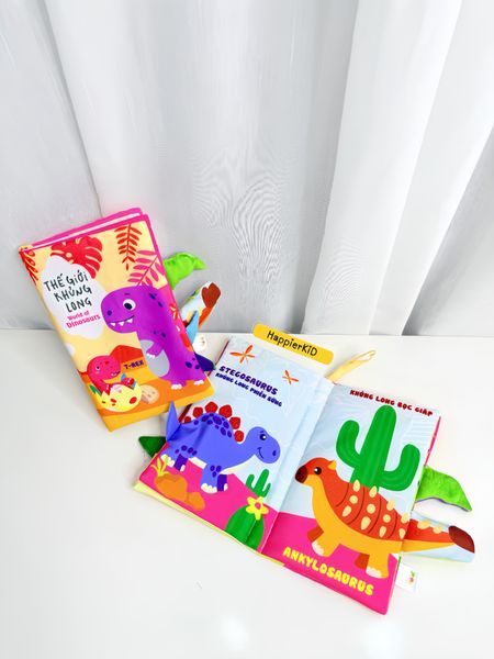  Sách vải đoán đuôi song ngữ an toàn PiPoVietnam 