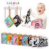  Sách vải mini nhiều chủ đề cho bé sơ sinh Lalala baby, an toàn, tiết kiệm 