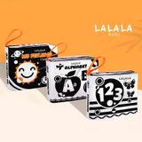  Sách vải mini nhiều chủ đề cho bé sơ sinh Lalala baby, an toàn, tiết kiệm 