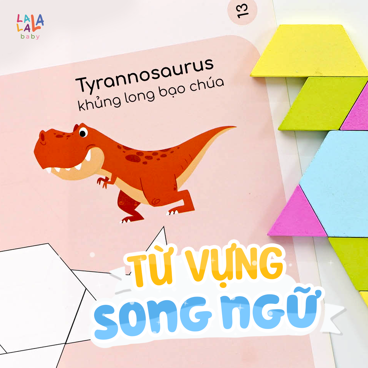  Xếp hình gỗ nam châm Lala wooderland 278 chi tiết 