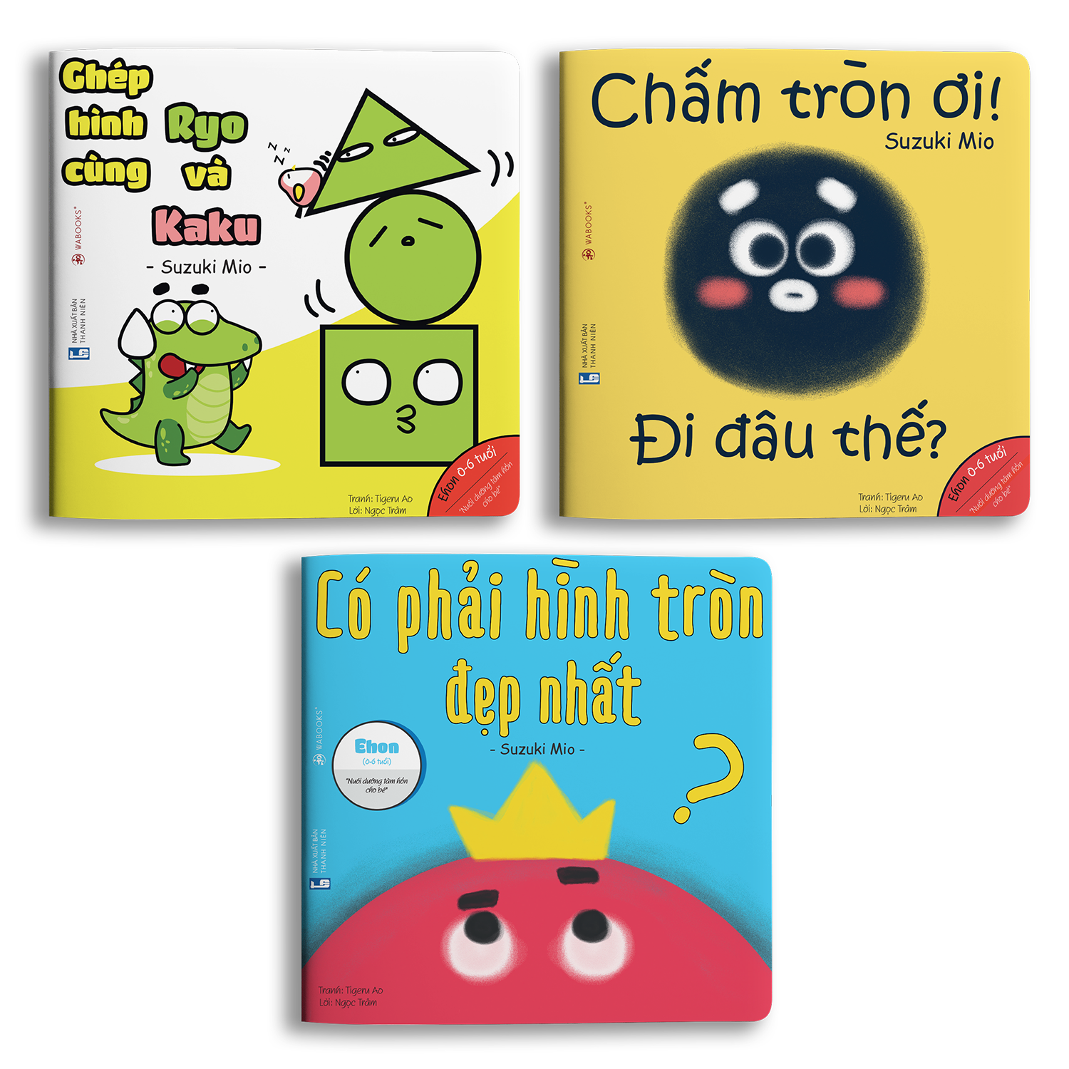  Bộ sách 3 cuốn - Điều Kỳ Diệu Từ Những Hình Khối Wabooks 