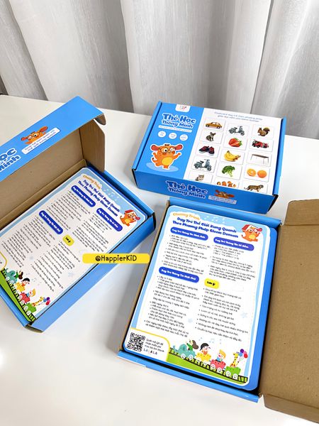  Bộ thẻ flashcard Lalala Baby, song ngữ chuẩn phương pháp Glenn Doman 