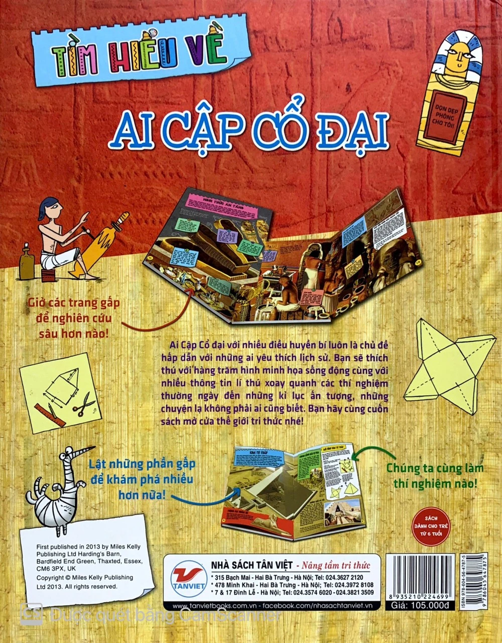  Sách khoa học Tìm hiểu về Ai Cập cổ đại 
