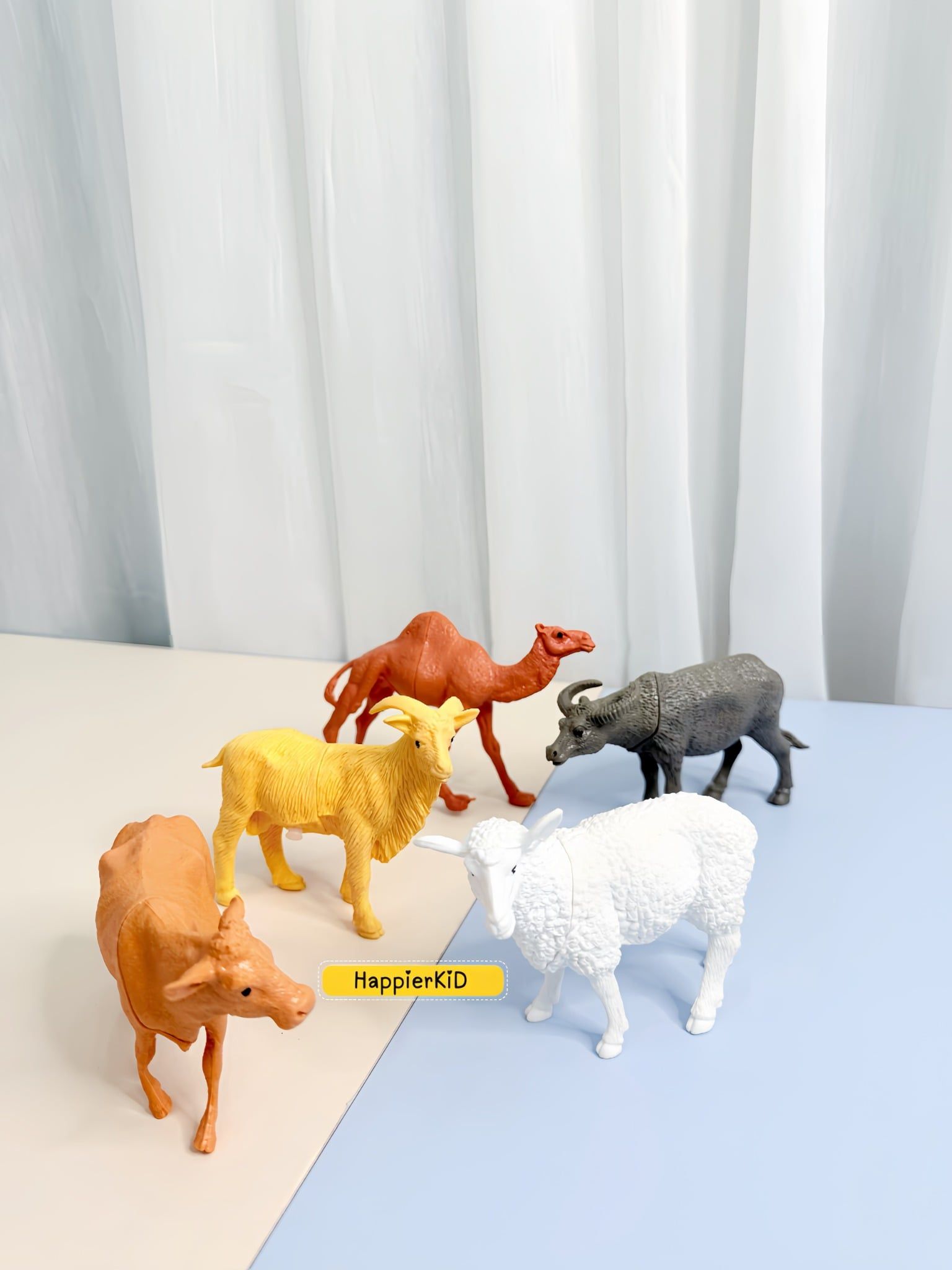  Đồ chơi mô hình 10 ĐỘNG VẬT NUÔI Hoàng Thu Việt Nam HT7504 