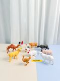  Đồ chơi mô hình 10 ĐỘNG VẬT NUÔI Hoàng Thu Việt Nam HT7504 