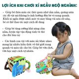  Khối hình vải luyện kỹ năng vận động cho bé từ 6 tháng tuổi PiPoVietnam 