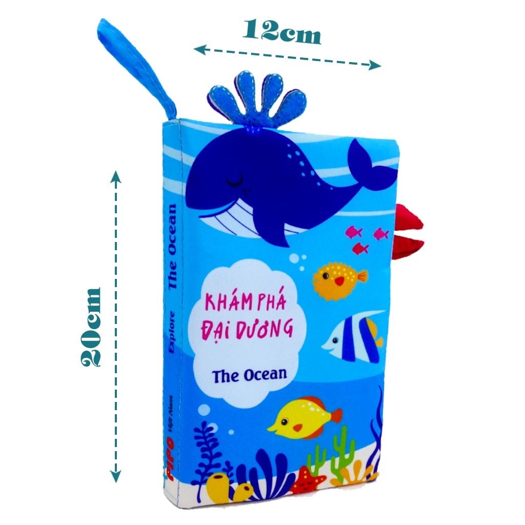  Sách vải đoán đuôi song ngữ an toàn PiPoVietnam 